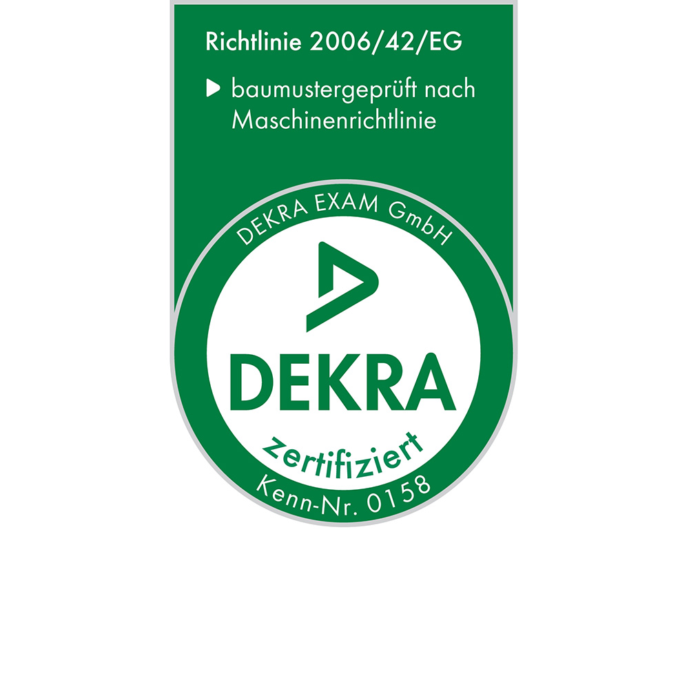 Examen CE de type selon Directive machines 2006/42/CE Examen CE de type selon Directive machines 2006/42/CE